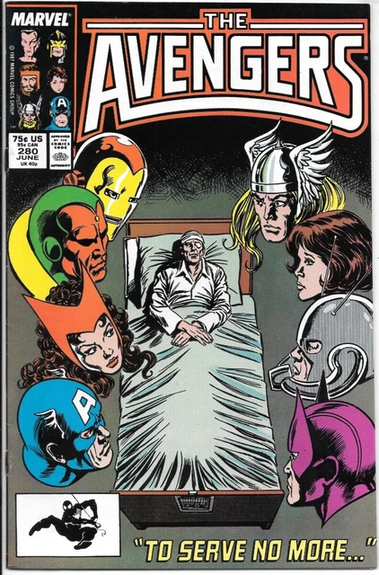 The Avengers Comic Book #280 Marvel Comics 1987 VERY FINE+ NEW UNREAD