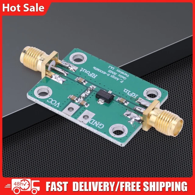 Modulo Basso Rumore Amplificatore LNA 0.1MHz-6GHz - Modulo RF A Basso Modulo Basso Rumore Amplificatore LNA 0.1MHz-6GHz - Modulo RF A Basso