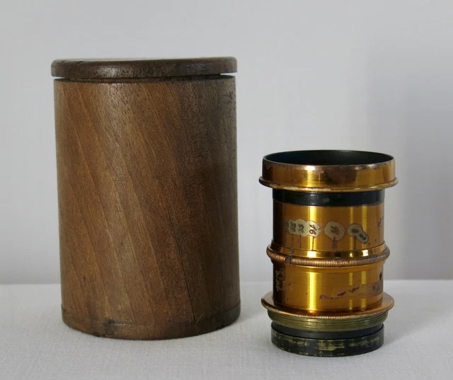 Objectif Ancien Saphir Boyer B 75 – Très Bon état – Optique Française
