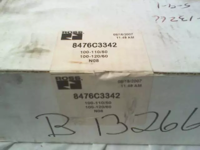 Valvola pilota ROSS 8476C3342 pin imballaggio fabbrica