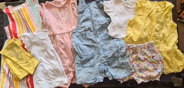 Girls Clothes Summer Bundle 12-18 months (job10)