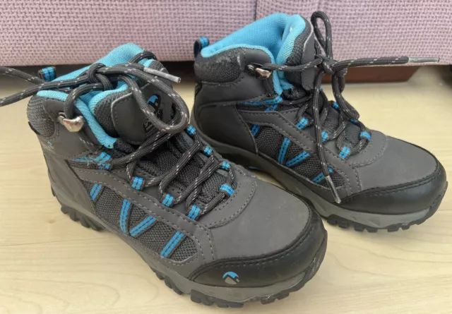 Kids Gelert Horizon Waterproof Walking Boots Boys Size 13 Blue