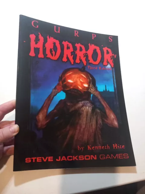 Gurps Horror Third Edition Steve Jackson Games Kenneth Hite Paperback