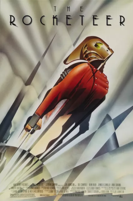 THE ROCKETEER 1991 90s ORIGINAL CINEMA MOVIE FILM ART PRINT PREMIUM POSTER 2