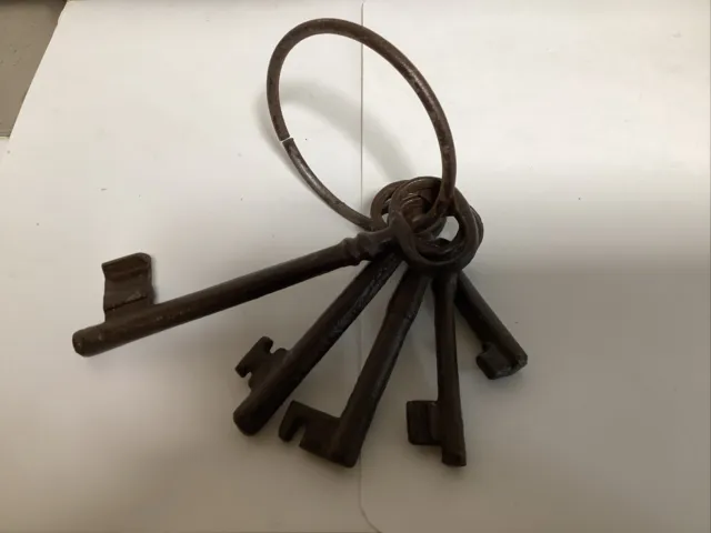 Gusseiserne Nostalgie Schlüssel,Schlüsselbund,Eisenschlüssel