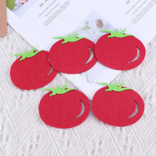 5 pegatinas de dibujos animados verduras niños hágalo usted mismo pegatinas de papel pintado calcomanías decorativas para