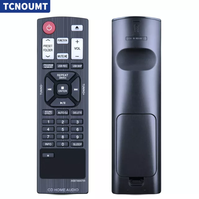 AKB73655705 Remote Control For LG CD Home Audio Mini Hi-fi System CM9950 CM4230