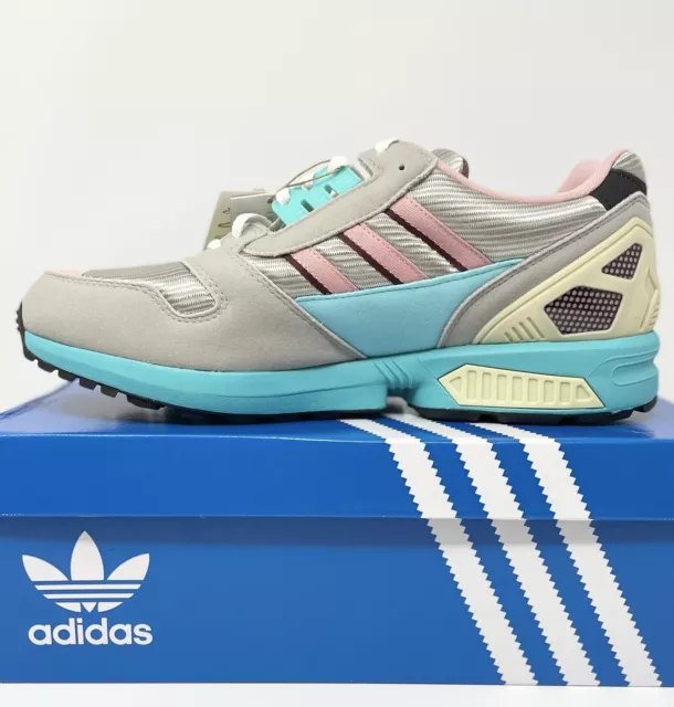 Adidas Zx 8000 Metallic Grey „Mexico“ Gw3049 Gr. 44 Neu Aqua Hydra