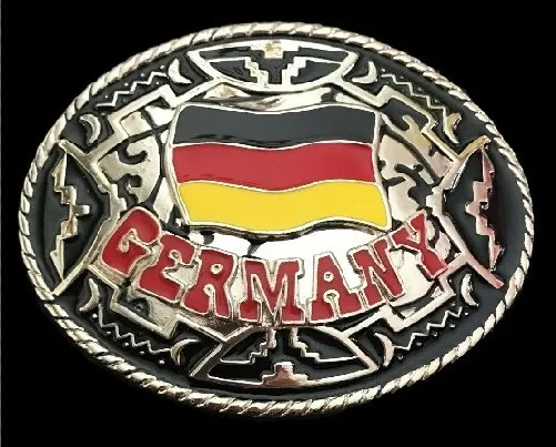 Germany German Country Flag Metal Belt Buckle Western Boucle De Ceintures