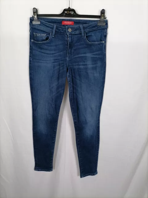 GUESS Jeans CASUAL in COTONE Pantaloni Taglia 28 - Italiana: 42 Donna