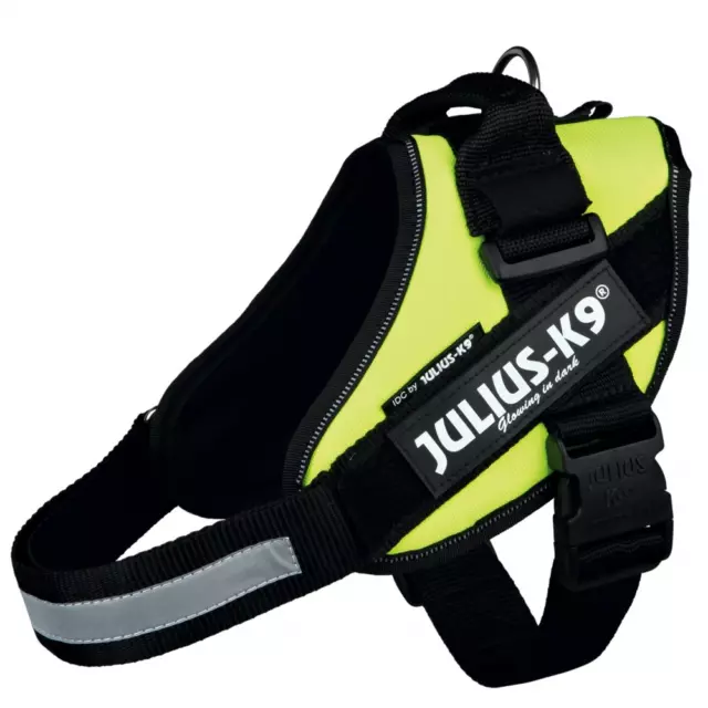 Harnais Julius K9 IDC Powerharness Baby 2 jaune néon neuf