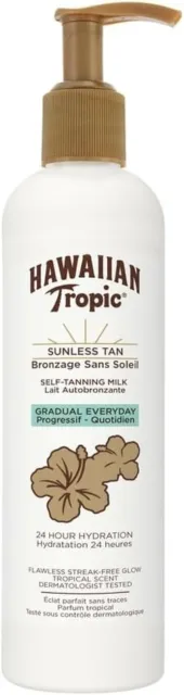 Hawaiian Tropic Progressif Chaque Jour Auto-Bronzant Lait 290ml