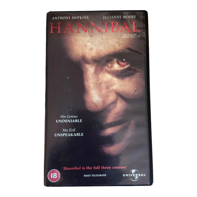 HANNIBAL VHS Rare Tape Good Condition Collectors £12.49 PicClick UK