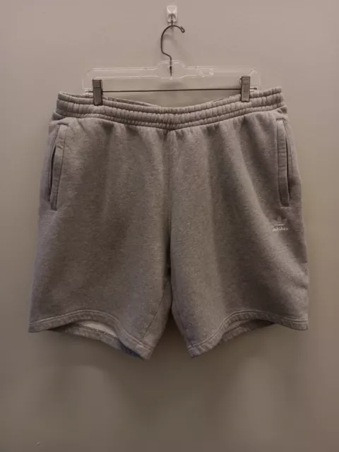 Pantalones cortos ADIDAS Originals Essential para hombre XL H34682 lana gris algodón