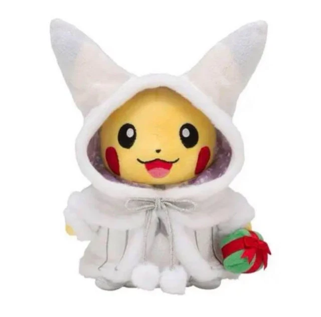 Pokémon Center Christmas Santa Pikachu Plush