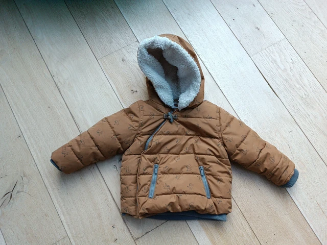 Manteau Doudoune Hiver 18 Mois Obaibi 80cm Enfant Bébé Mixte Chaud