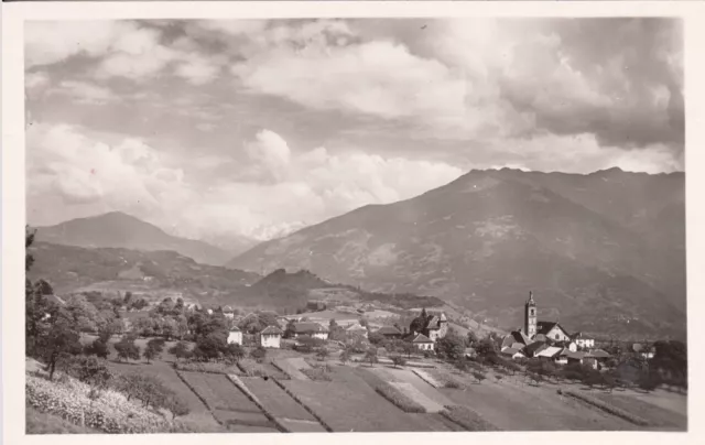 Carte postale ancienne SAVOIE MERCURY vue générale Mont Blanc