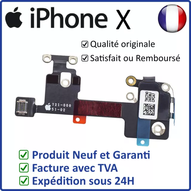 iPHONE X - MODULE NAPPE INTERNE ANTENNE RESEAU WIFI D'ORIGINE APPLE FLEX WLAN