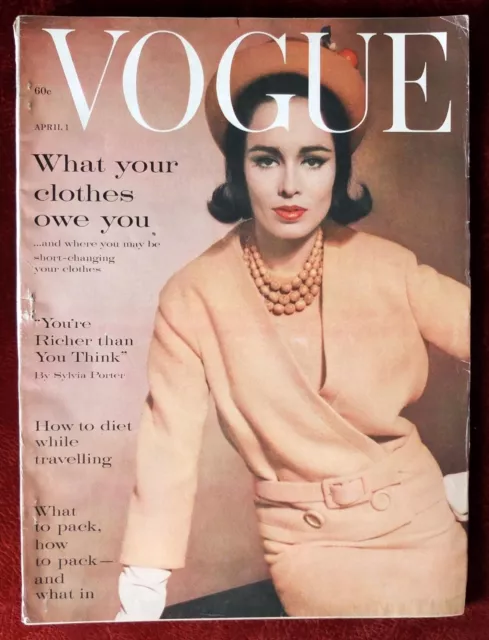 Vogue Magazine ~ April 1, 1961 ~ William Klein Avedon Irving Penn