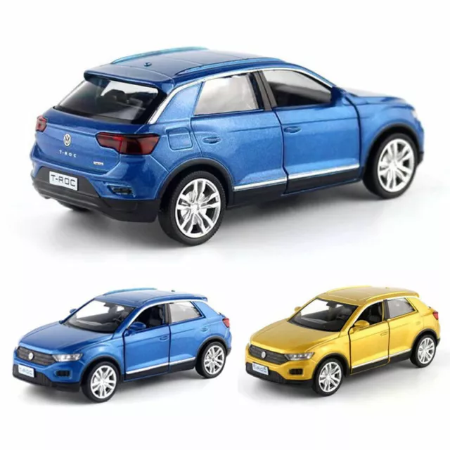 1:36 VOLKSWAGEN VW T-ROC Model Car Diecast Toy Pull Back Vehicle