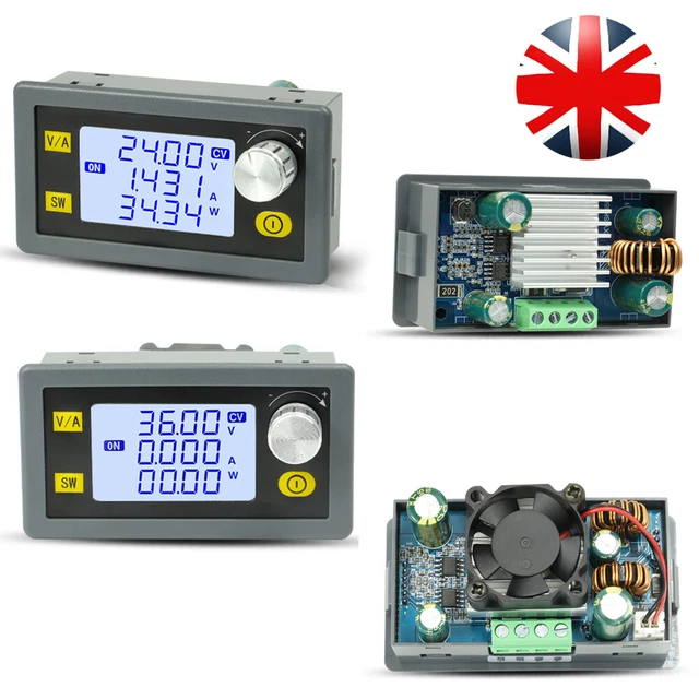 636V 35/80W DIGITAL Control DC Buck Boost Converter Constant Voltage