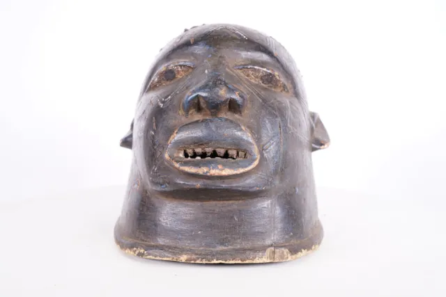 Makonde Mask from Tanzania 11.5" Long - African Tribal Art