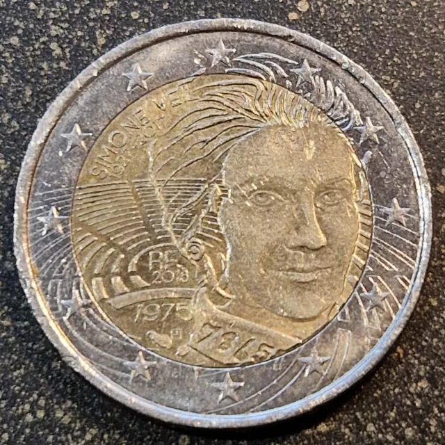 2018 SIMONE VEIL 2 Euro Coin Multiple Defects Rare $267.83 - PicClick