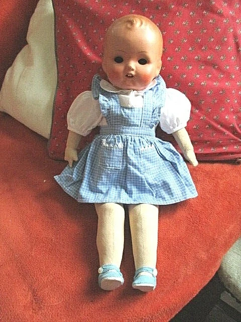 rare et ancien poupon laiteux 1900 55 cm