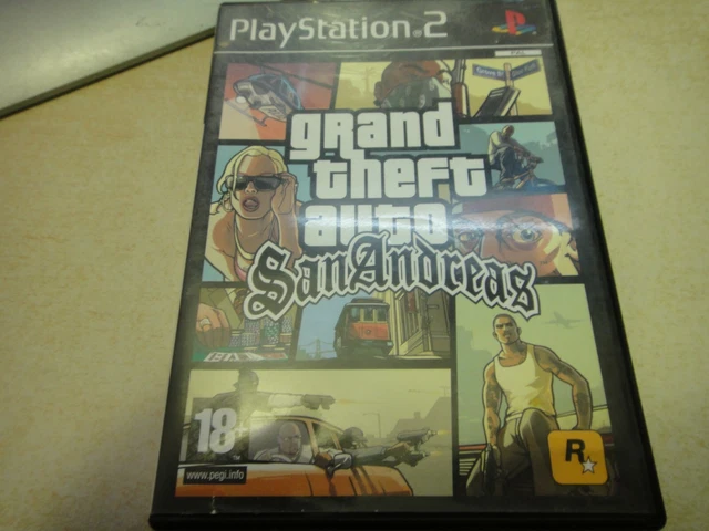 5279 - JEU SONY PS2 * GTA SAN ANDREAS * PAL
