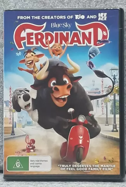 NEW: FERDINAND Family Movie DVD Region 4 PAL | Free Fast Post
