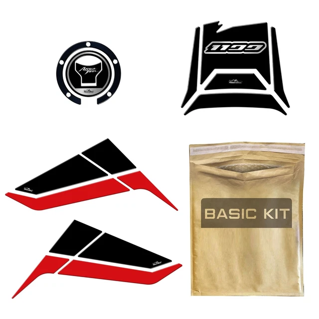 Set Autocollants Moto 3D Compatible Avec Honda Africa Twin 1100 2022-2023 Tank