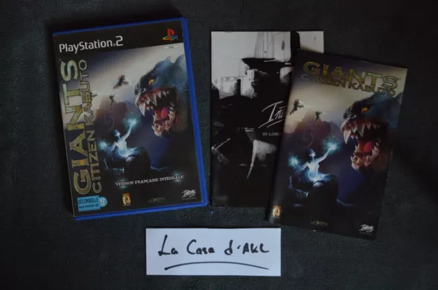 ₪ PAS DE JEU ₪ Boite Notice Playstation 2 PS2 - Giants Citizen Kabuto