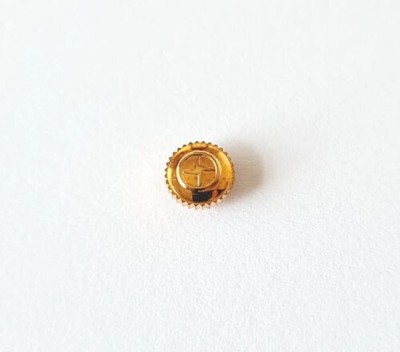 NEW OLD STOCK CORONA Antipolvere Orologio 5.7 mm Medio Tap 9 Oro o Argento Tono BTL 172 