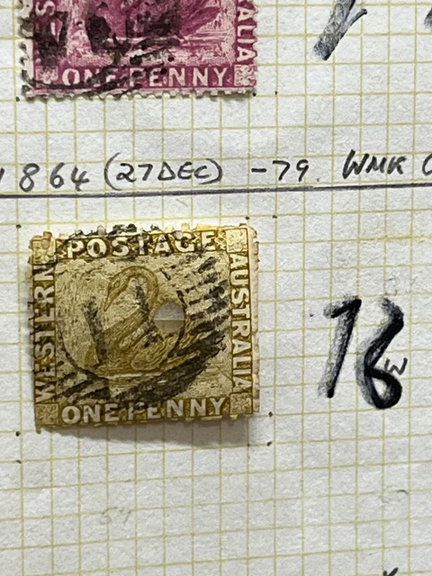Western Australia stamp A Lot 78