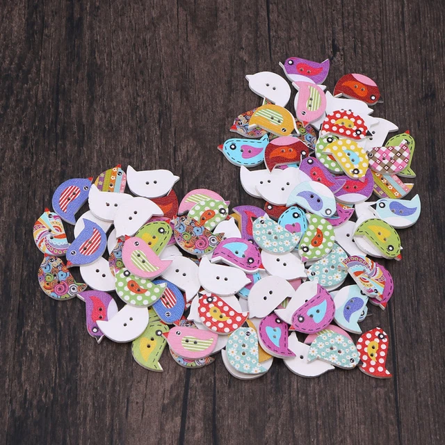 Lot de 200 boutons de nez de Noël en forme de carotte en bois pour décoration de Noël, bonhomme de neige, 4 tailles, 2 styles