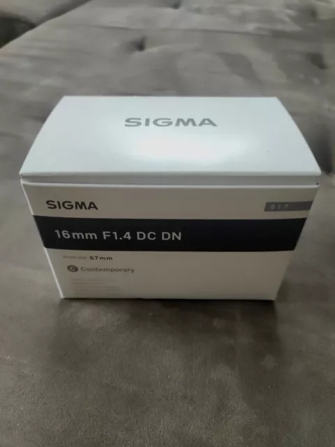 Wie Neu!!! Sigma 16mm F/1,4 DC DN Objektiv für Four Thirds Z.B. Panasonic