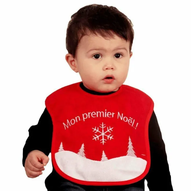 Bavoir de Bébé Mon Premier Noël Bavoir Bébé Noël