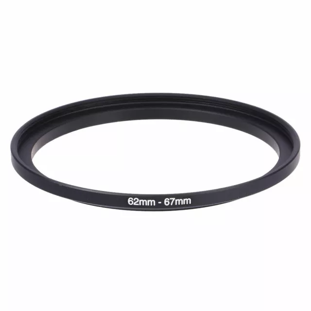 62-67 mm 62mm to 67mm 62mm-67mm Metal Step-Up Stepping Up Ring Filter Adapter 2