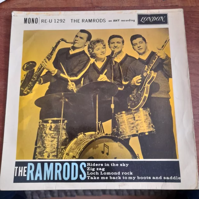 The Ramrods - Riders In The Sky + 3 London EP 1960 Rare