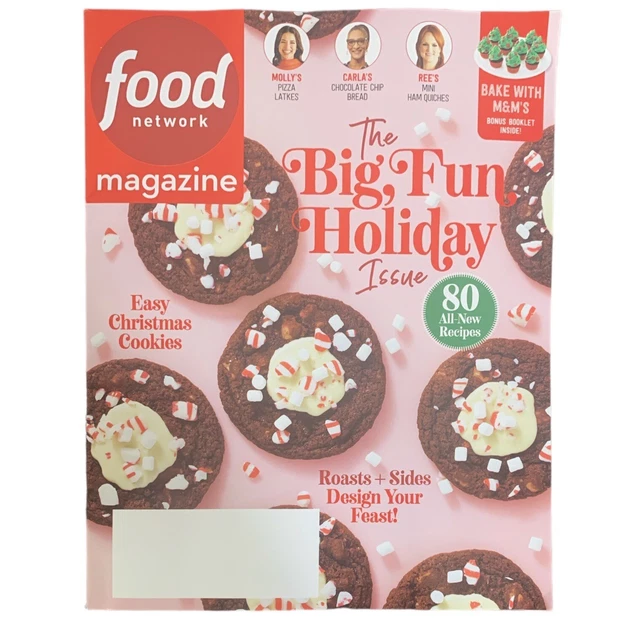 FOOD NETWORK MAGAZINE December 2023 January 2024 Big Fun Holiday Issue