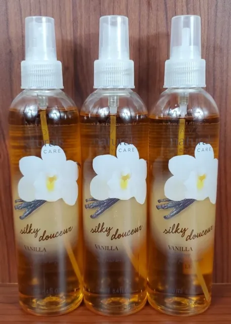 Avon Naturals Body Care Silky Douceur Vanilla Body Spray 8.4 fl oz -Discontinued