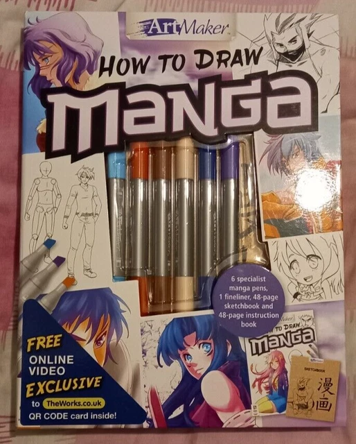 ARTMAKER HOW TO Draw Manga used Good 8 00 PicClick UK artmaker-how-to-draw-manga-used-good-8-00-picclick-uk