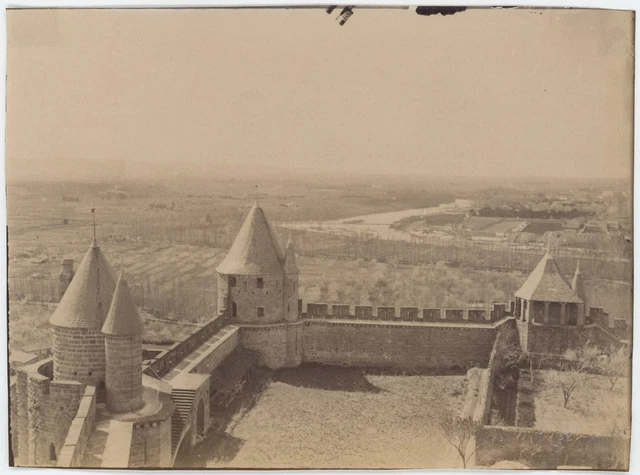 Panorama Marseille – Tirage Albuminé Original – 21x55,6 Cm – Circa 1890