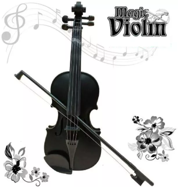 Kids Violin Children Musical Guitar Toy Kids Play Black Violin With Music UK