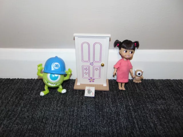 Disney Store Animators Collection Monster's Inc Boo Mini Doll Playset