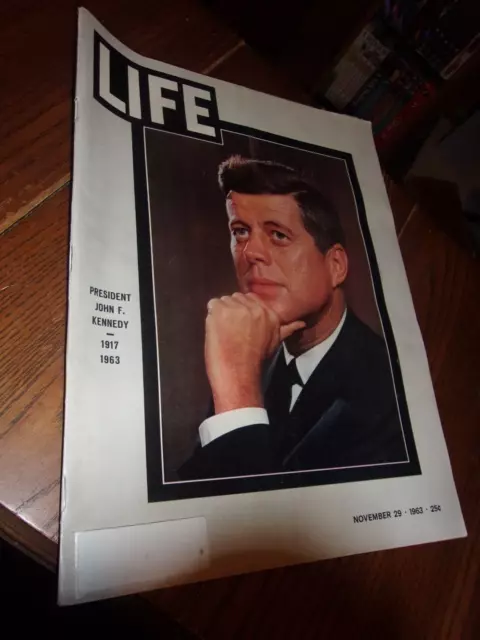 LIFE magazine November 29, 1963 The Assassination of President John F. Kennedy