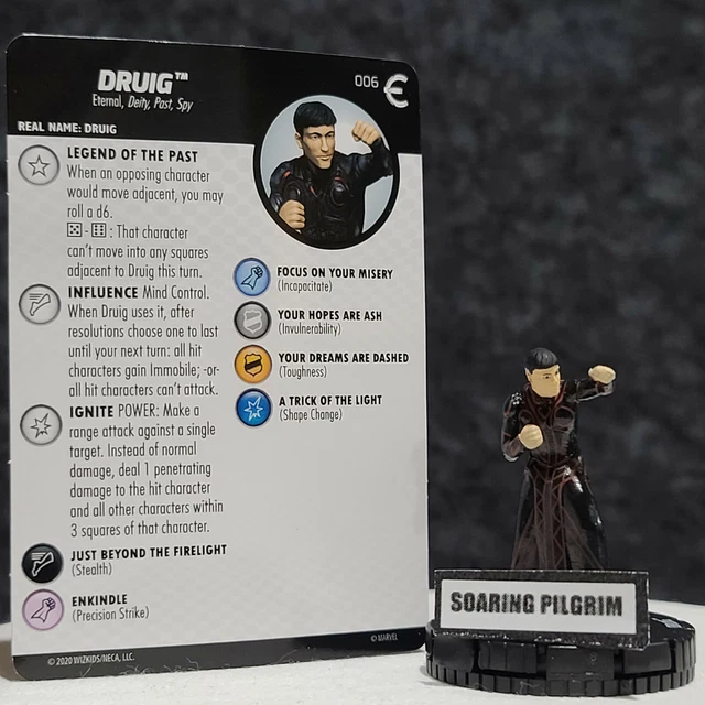 DRUIG - 006 - COMMON The Eternals Movie Set Heroclix #6