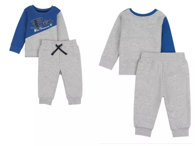 Ben Sherman Maglione tuta jogger bambino, bambini ragazzi set 12 mesi 2