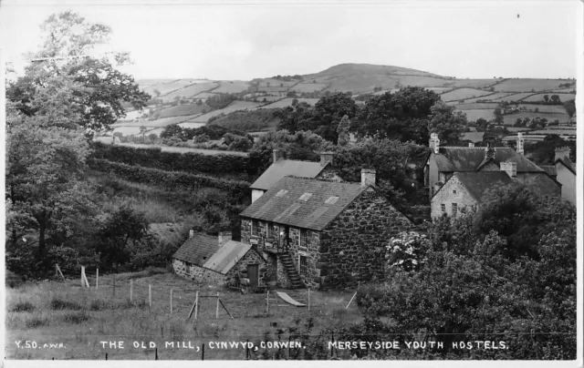 BR74966 the old mill cynwyd corwen merseyside hosteles  real photo   wales