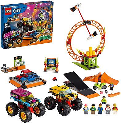 Lego City 60295 L'arène de spectacle des cascadeurs jouets jeux kit construction